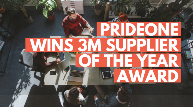 Pride One wins 3M supplier of the year award