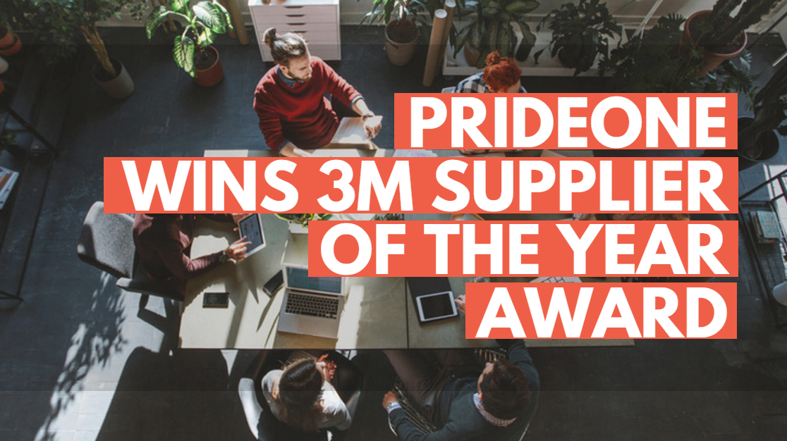 Pride One wins 3M supplier of the year award